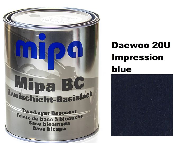 Базова автоемаль (металік) "Mipa 20U Daewoo" 1л