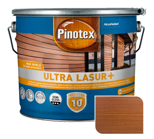 Просочення деревини, Червоне дерево , OP PINOTEX ULTRA LASUR+  [Пінотекс Ультра Лазурь плюс]