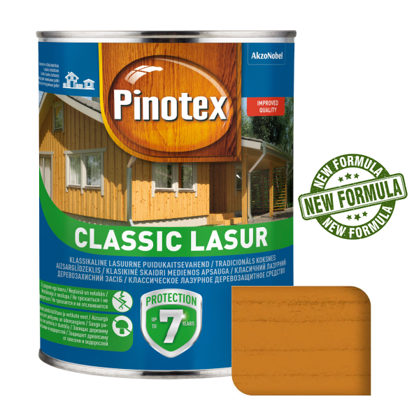 Деревозахисний засіб, Калужниця, "Pinotex Classic Lasur" NEW [Пінотекс Класік Лазур]