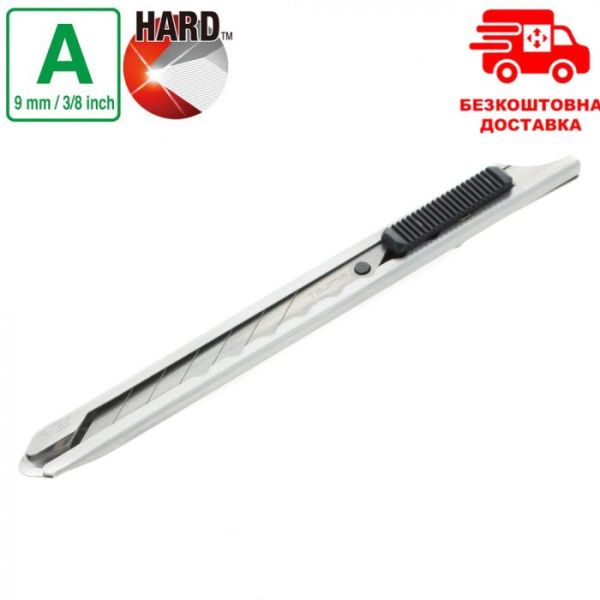 Ніж сегментний 9мм, нержавіюча сталь TAJIMA Special Blades 30°, автоматичний фіксатор (Таджима)