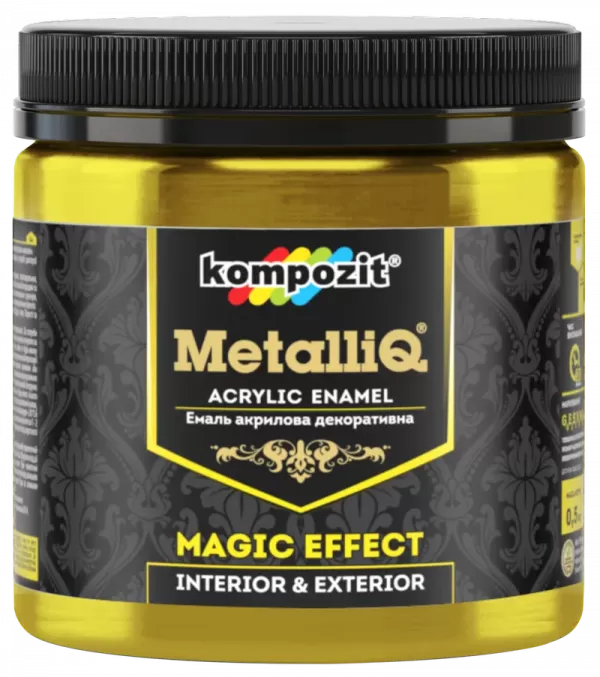 Емаль акрилова Kompozit Metalliq Червоне Золото (Композит Метталік)