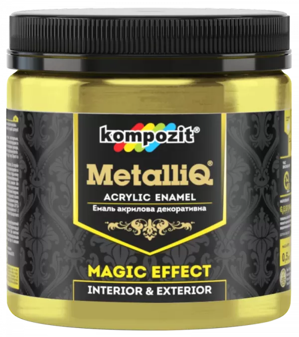 Емаль акрилова Kompozit Metalliq Золото (Композит Метталік)