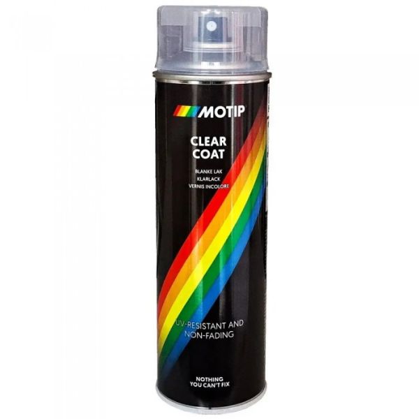 Лак бесцветный акриловый "Motip" Clear Coat (500мл) ["Мотип" Клиар Коат].