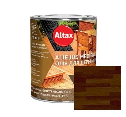 Захисна олія, Англійський палісандр, "ALTAX" для деревини [Альтакс]