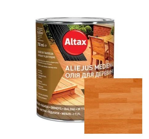 Захисна олія, Каштан, "ALTAX" для деревини [Альтакс]