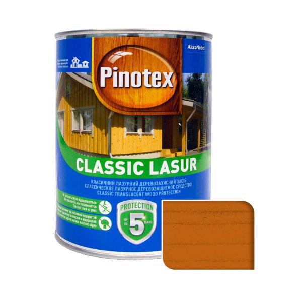 Деревозахисний засіб, Орегон, "Pinotex Classic Lasur" [Пінотекс Класік Лазур]