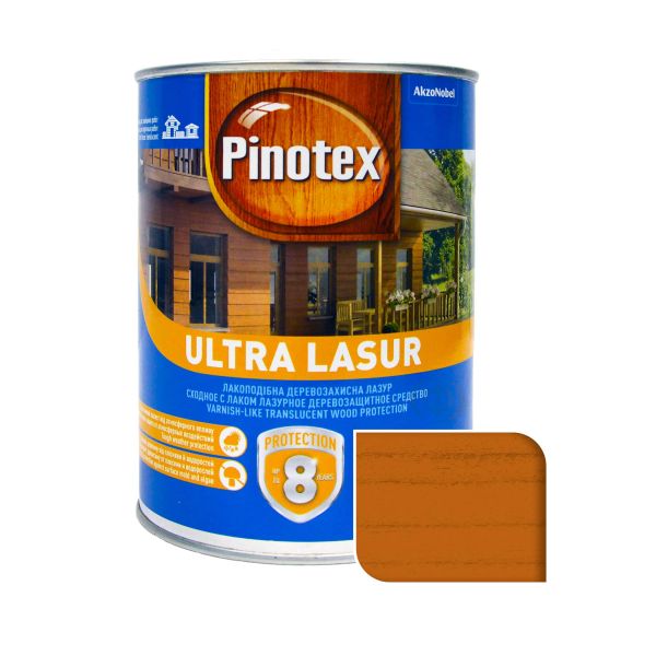Деревозахисний засіб, Орегон, "Pinotex Ultra Lasur" [Пінотекс Ультра Лазурь]