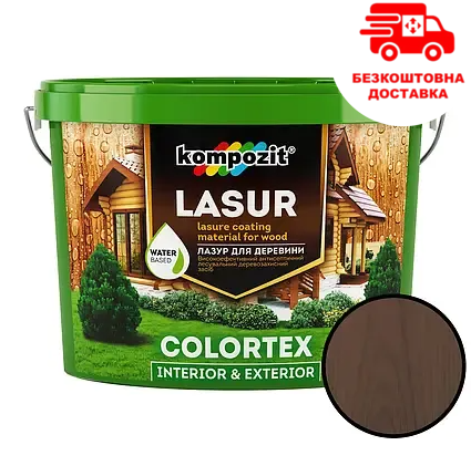 Лазур для деревини "Kompozit Colortex" Палісандр [Композит Колортекс]