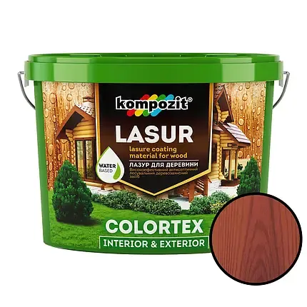 Лазур для деревини "Kompozit Colortex" Червоне дерево [Композит Колортекс]
