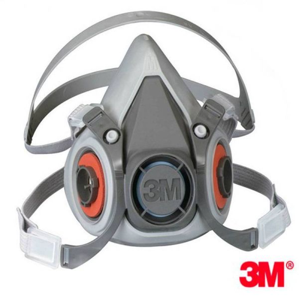 Респиратор полумаска "3M 6200" оригинал средняя (M)