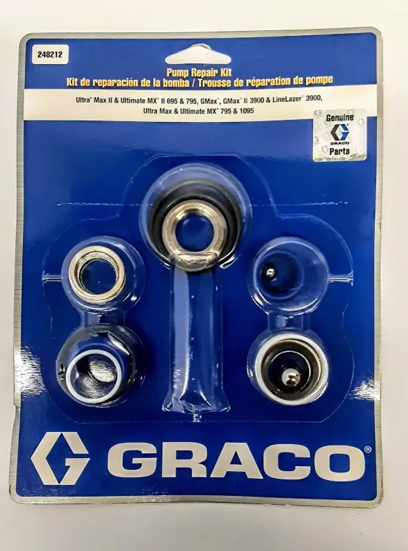 Ремкомплект  фарбувального обладнання високого тиску "GRACO" [248212]