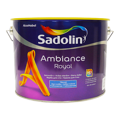 Акриловая краска "Sadolin Ambiance Royal" белая [Садолин Эмбианс Роял]