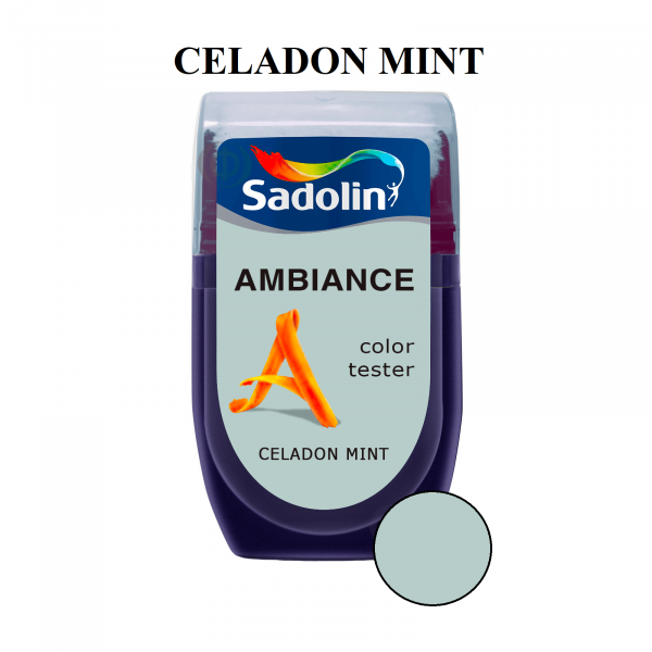 Тестер кольору Sadolin Ambiance Color Tester для стін, Celadon Mint, 30 мл