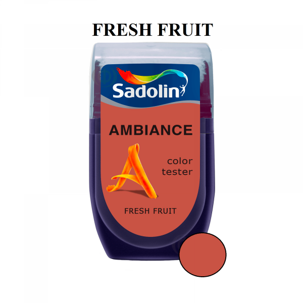 Тестер кольору Sadolin Ambiance Color Tester для стін, Fresh Fruit, 30 мл
