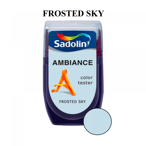 Тестер кольору Sadolin Ambiance Color Tester для стін, Frosted Sky, 30 мл