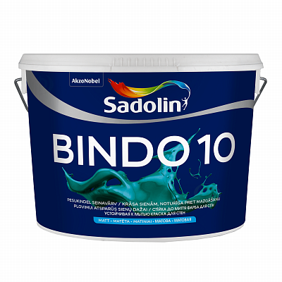 Акрилова фарба "Sadolin Bindo 10" біла [Садолін Біндо 10]
