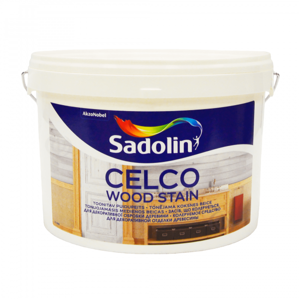 Морилка для дерева "Sadolin Celco Wood Stain" на водній основі, безбарвна [Селко Вуд Стэйн]