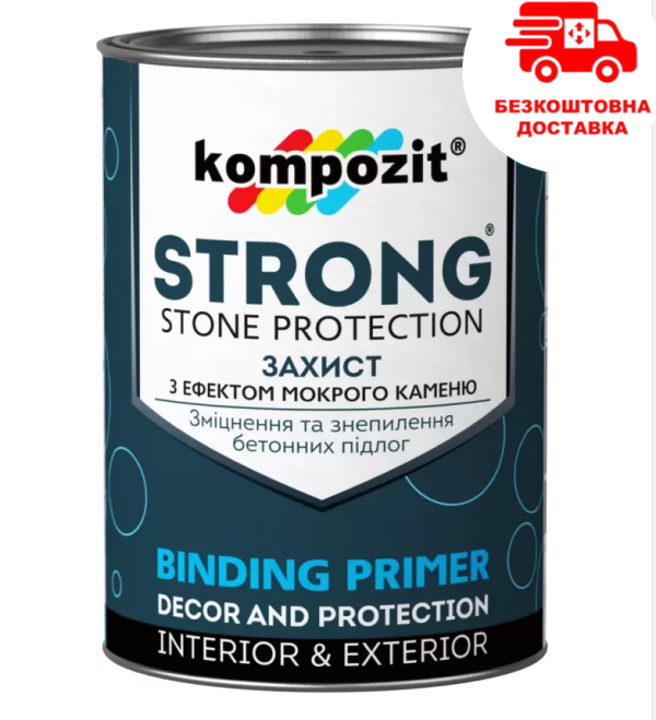 Лак-грунтовка для камня Kompozit Strong (Композит Стронг)