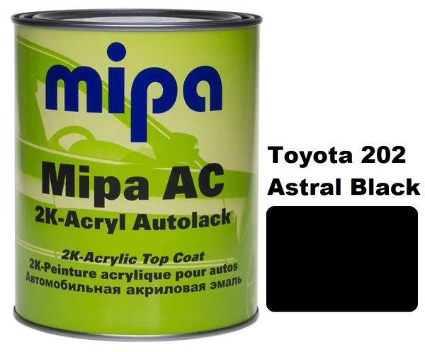 Автоемаль акрилова "Mipa 202 Toyota" 1л [Міпа Тойота 202 АС]