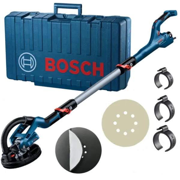 Шліфувальна машина (жираф) по гіпсокартону "Bosch GTR 550 Professional" в кейсі (06017D4020) [Бош Профешіонал]